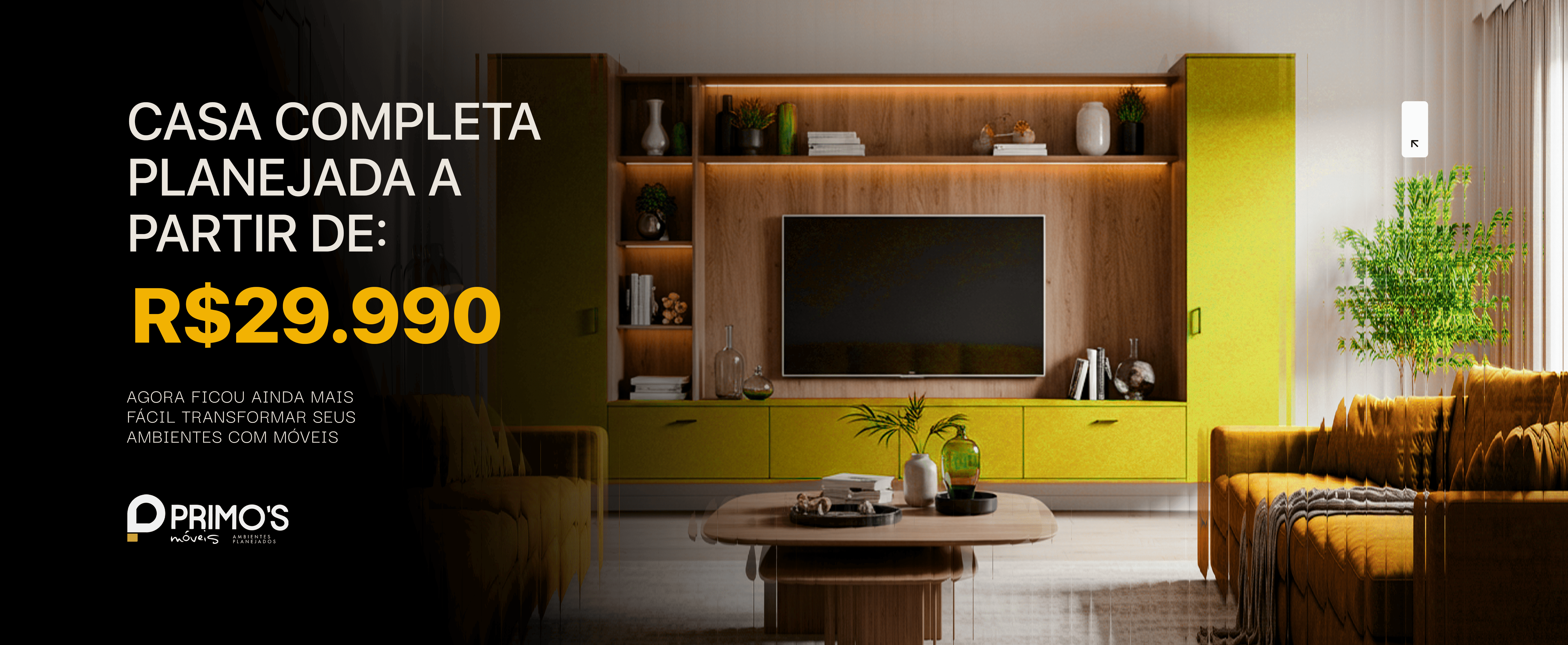 Casa completa planejada a partir de R$29.990