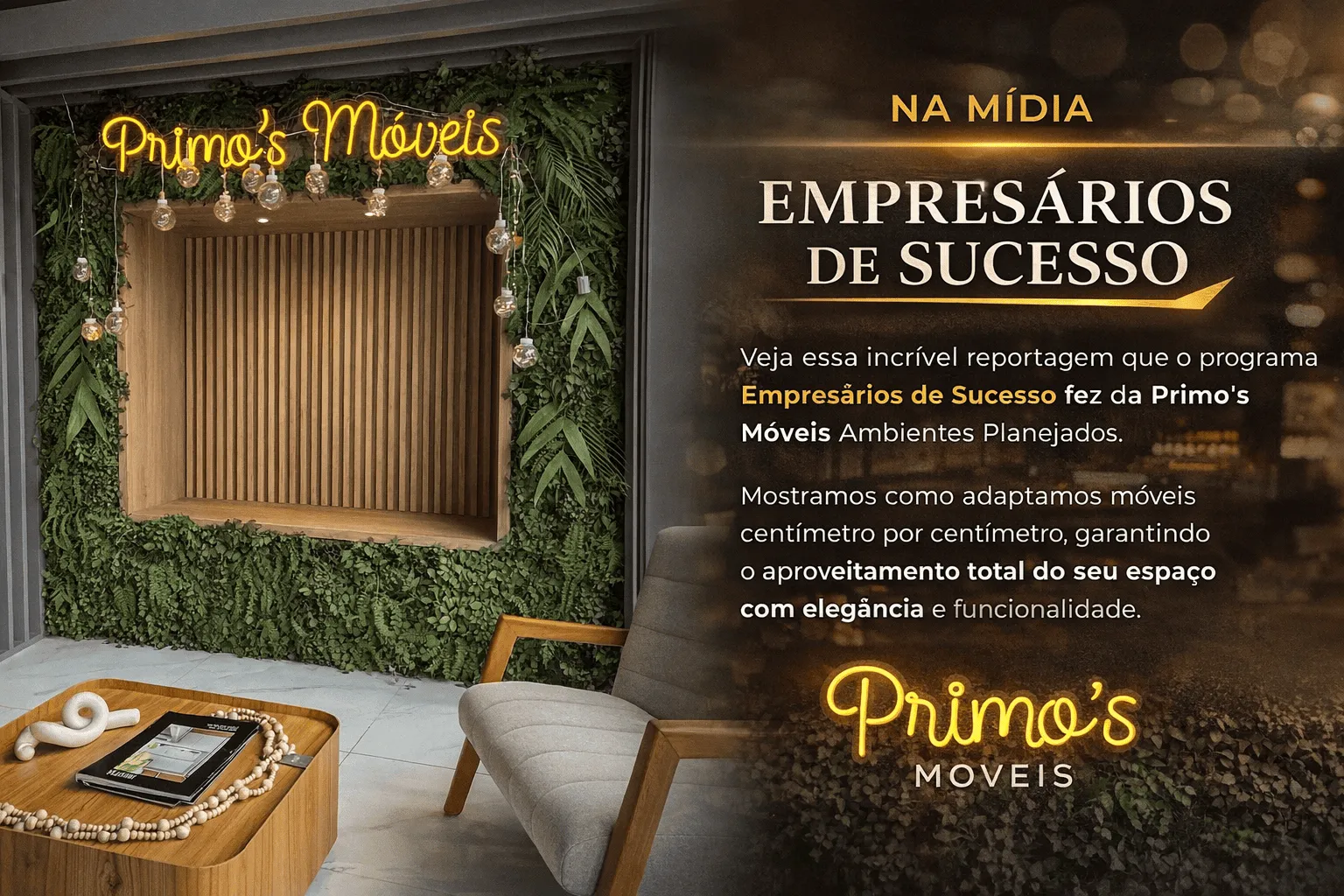 Reportagem Empresários de Sucesso